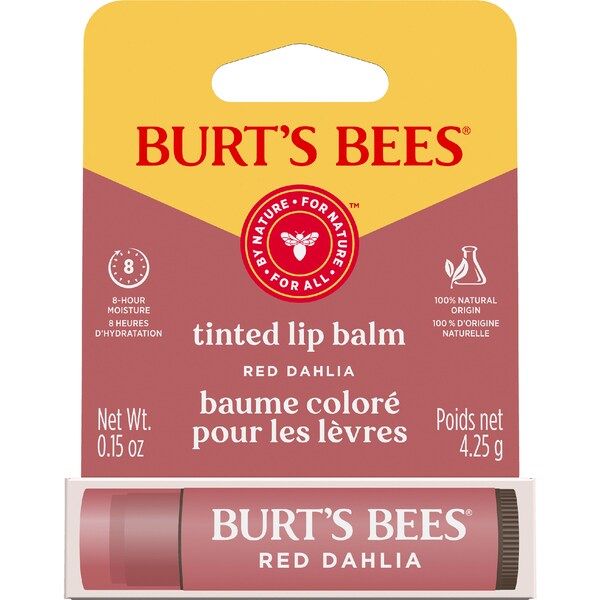 Burts Bees Tinted Lip Balm Red Dahlia 4.25g