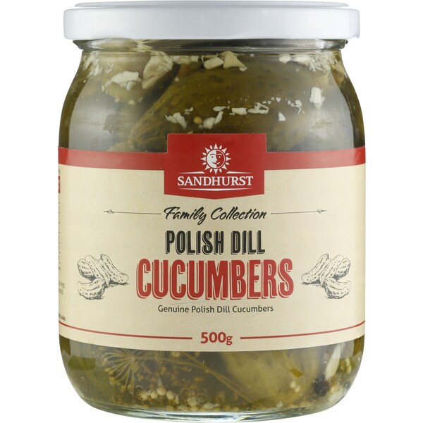 Sandhurst Polish Cucumbers 500g