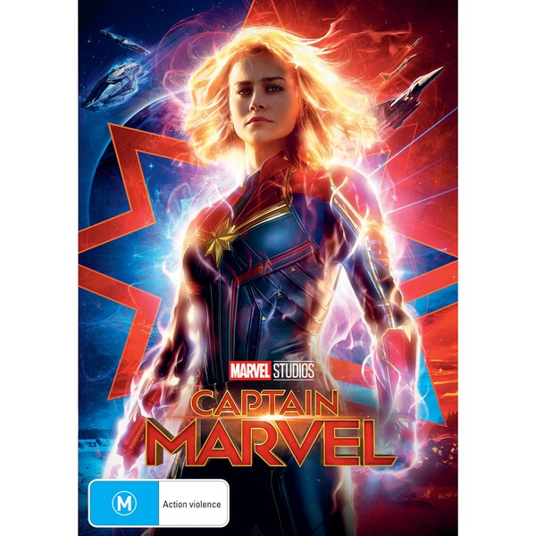 Captain Marvel Dvd Each