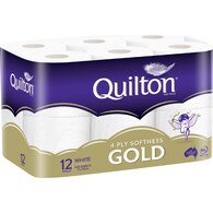 Quilton Gold 4 Ply Toilet Paper