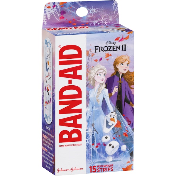 Band-Aid Adhesive Bandages Disney Frozen 15 Pack