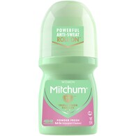 Mitchum Women's Roll On Powder Fresh Antiperspirant & Deodorant