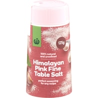 Woolworths Himalayan Pink Salt Fine Cut Shaker