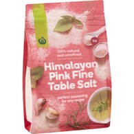 Woolworths Himalayan Pink Fine Table Salt