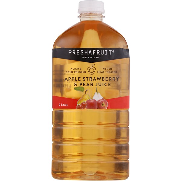 Preshafruit Apple Pear & Strawberry Juice 2l