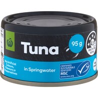 Woolworths Tuna In Springwater