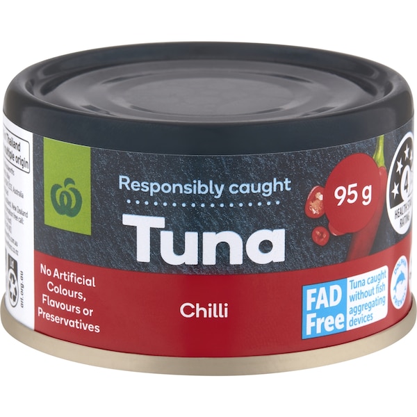Woolworths Tuna Chilli 95g