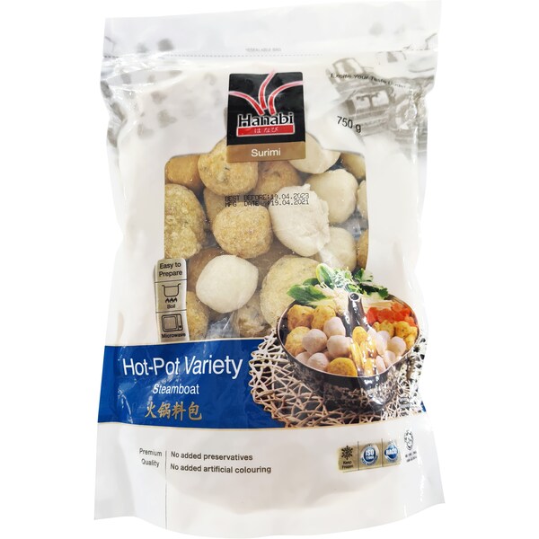 Hanabi Hot Pot Variety 750g