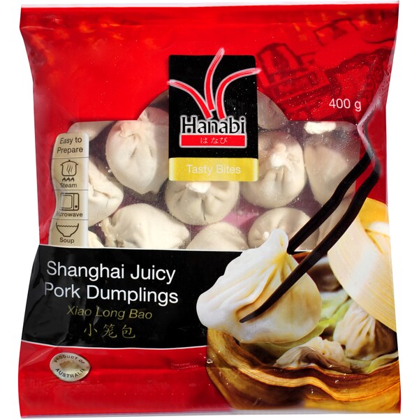 Hanabi Shanghai Juicy Pork Dumpling 400g