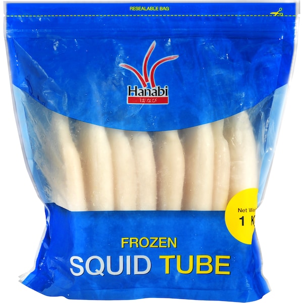 Hanabi Squid Tubes  1kg