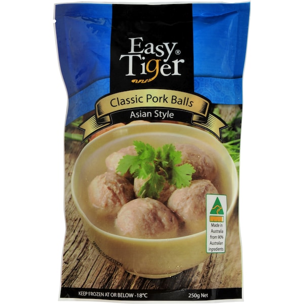 Easy Tiger Classic Pork Balls Balls 250g