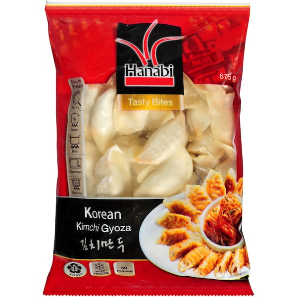 Hanabi Korean Kimchi Gyoza Kimchi Gyoza 675g