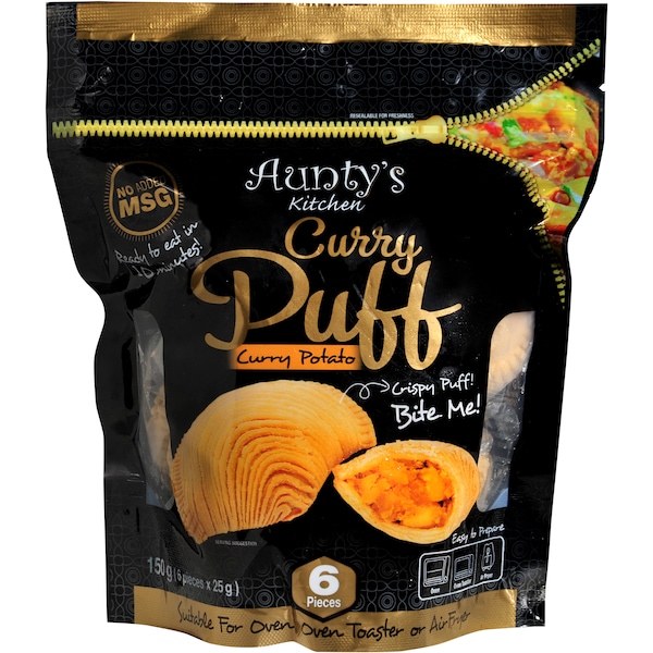 Aunty Kitchen Curry Potato Puff 150g