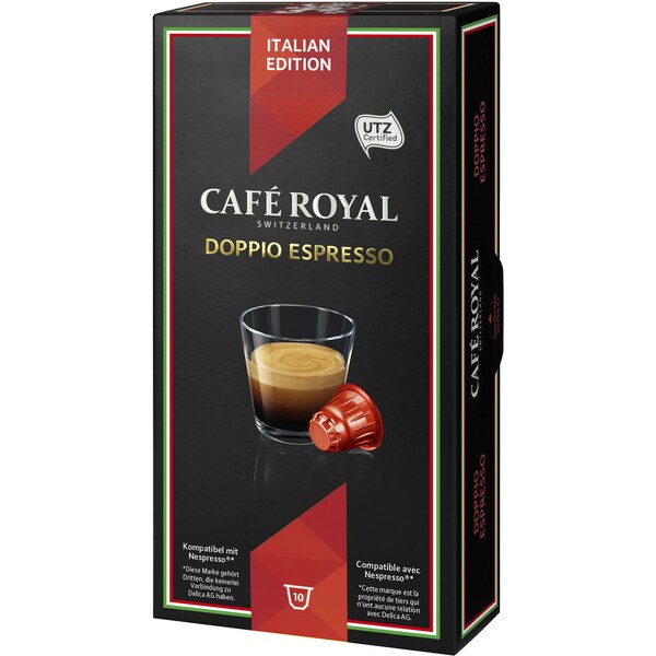 Cafe Royal Coffee Capsules Doppio Espresso 6 Pack