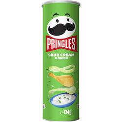 Pringles Sour Cream & Onion Potato Chips 134g
