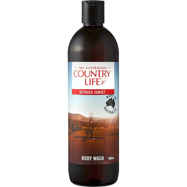 Country Life Bodywash Outback Red Sunset 500ml