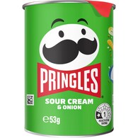 Pringles Sour Cream & Onion Potato Chips