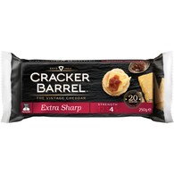 Cracker Barrel Vintage Cheddar Cheese Block Extra Sharp