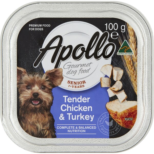 Apollo Wet Dog Food Senior Chicken & Turkey 100g