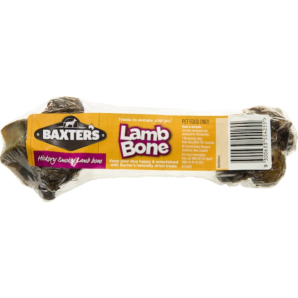 Baxter's Lamb Bone Hickory Smoked Each