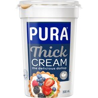 Pura Thick Cream Dollop