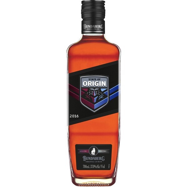 Bundaberg Rum State Of Origin Edition 700ml Bottle