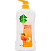 Dettol Profresh Shower Gel Body Wash Peach Burst