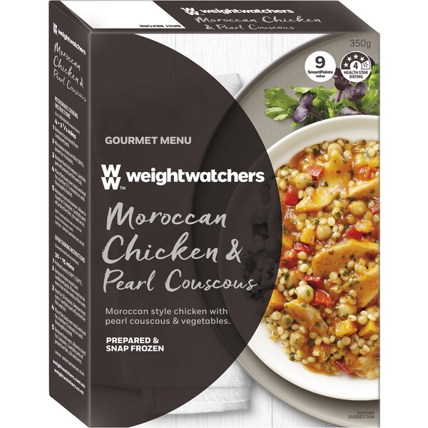 Weight Watchers Frozen Meal Moroccan Chicken Cous Cous 350g