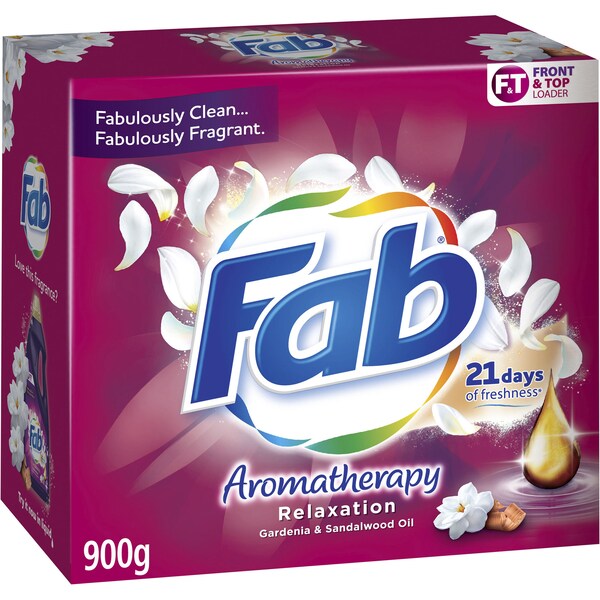 Fab Aroma Laundry   Powder Relax 900g