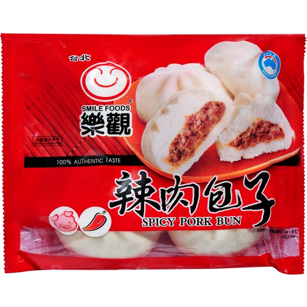 Smile Spicy Pork Buns 310g