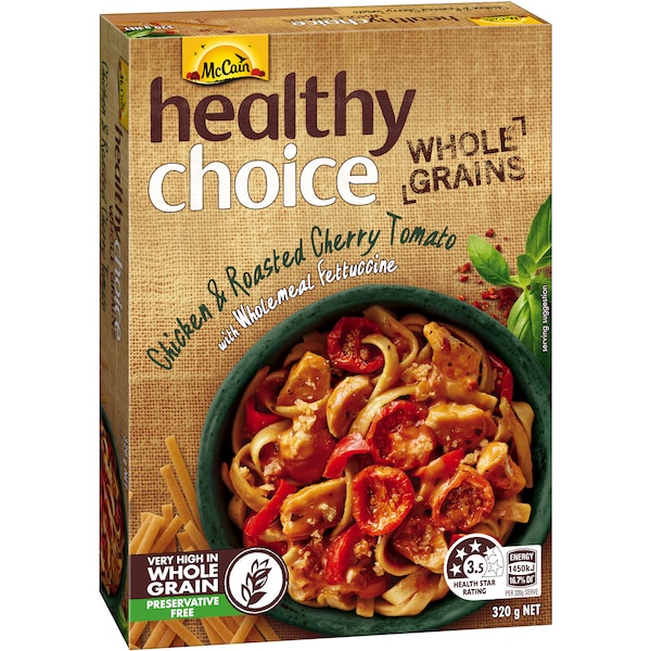 McCain Healthy Choice Wholegrain Frozen Meal Chicken & Tomato 320g