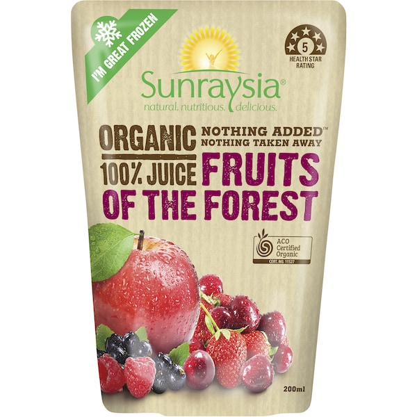 Sunraysia Fruit Pouch Fruits Of The Forest 200mL