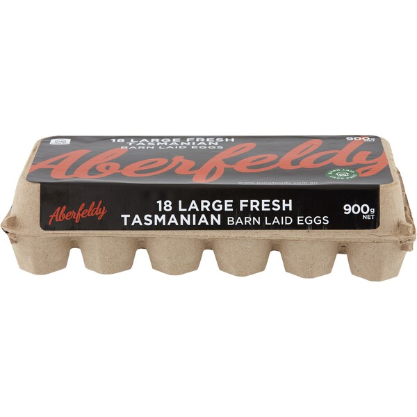 Aberfeldy 18 Cage Free Eggs 900g