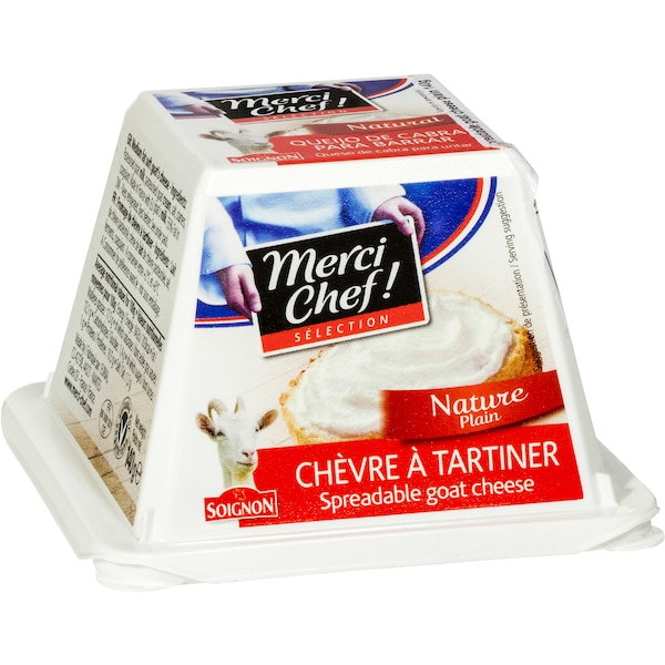 Merci Chef Spreadable Goat Cheese Plain 140g