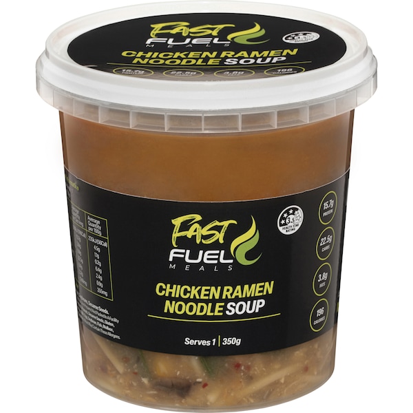 Fast Fuel Chicken Ramen Noodle Soup 350g