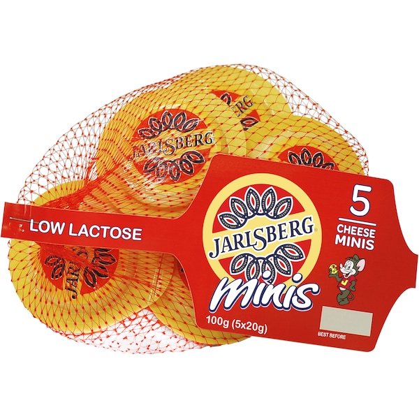 Jarlsberg Mini Snacks  5x20g