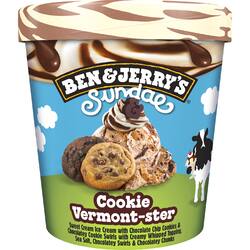 Ben & Jerry's Sundae Cookie Vermont-ster Tub 427mL