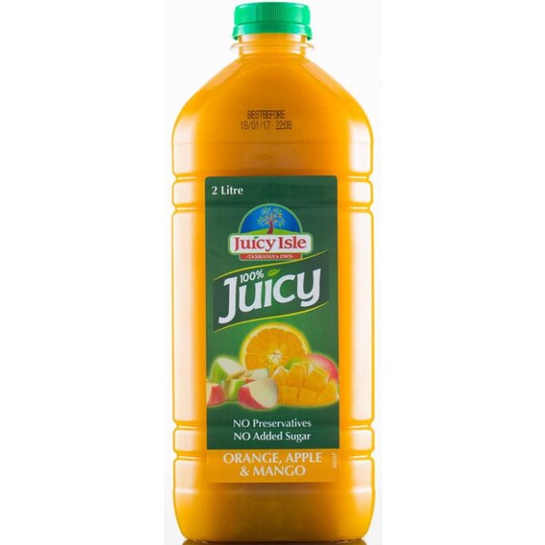 Juicy Isle Juice Orange Apple & Mango 2l