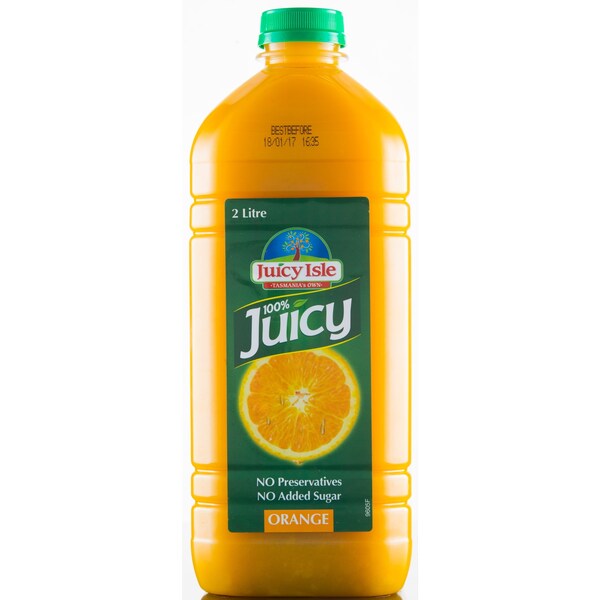 Juicy Isle Fruit Juice 100% Orange 2l