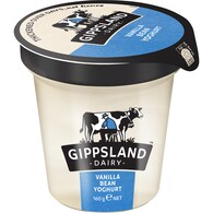 Gippsland Dairy Vanilla Bean Yoghurt
