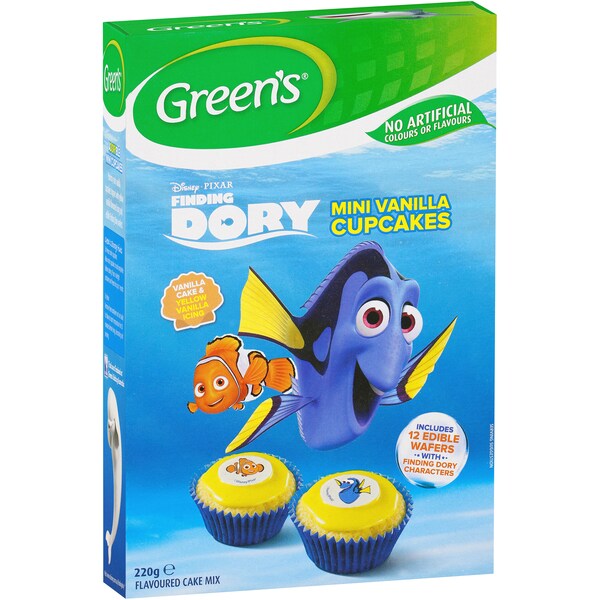 Green's Cupcake Kit Finding Dory 220g