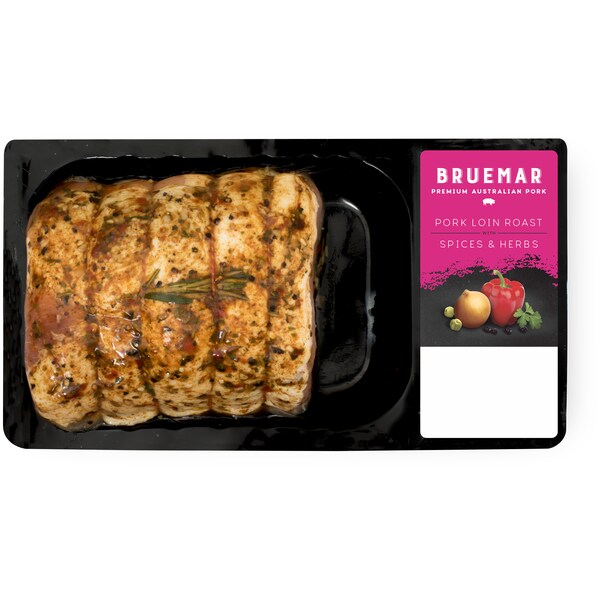Bruemar Pork Loin Roast With Spices & Herbs 500g - 800g