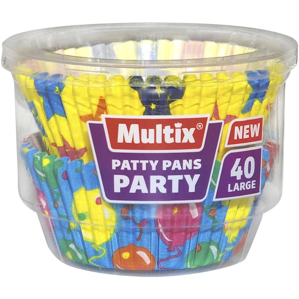Multix Party Patty Pans 40 Pack