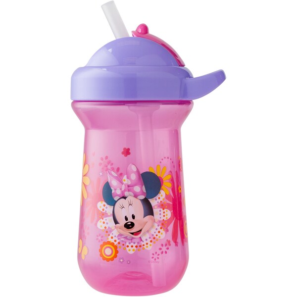 Disney Minnie Flip Top Straw Cup each