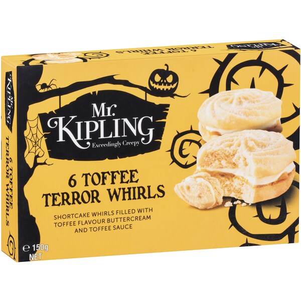 Mr Kipling Toffee Terror Whirl  150g