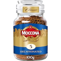 Moccona Freeze Dried Instant Coffee Classic Decaffeinated