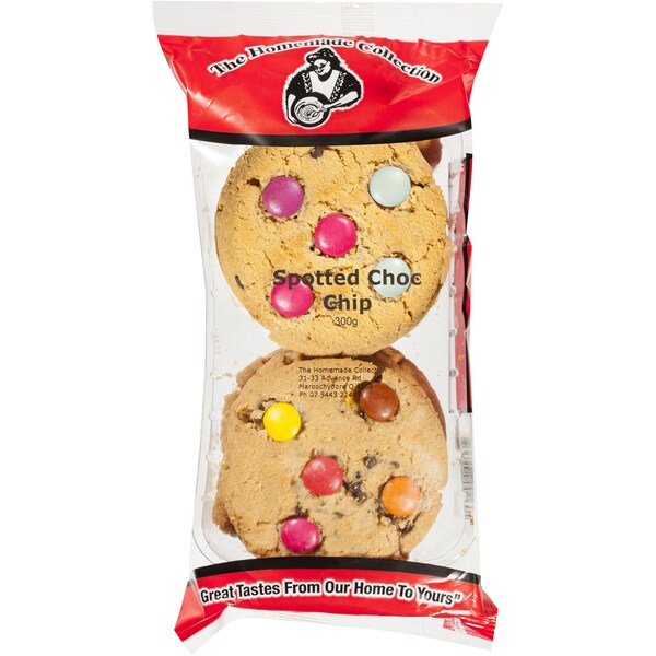 The Homemade Collection Biscuits Spoted Choc Chip 300g