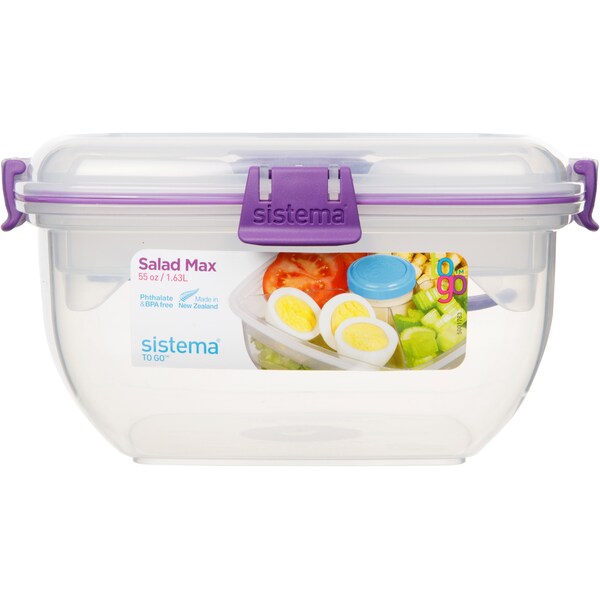Sistema Salad To Go Container  1.63l