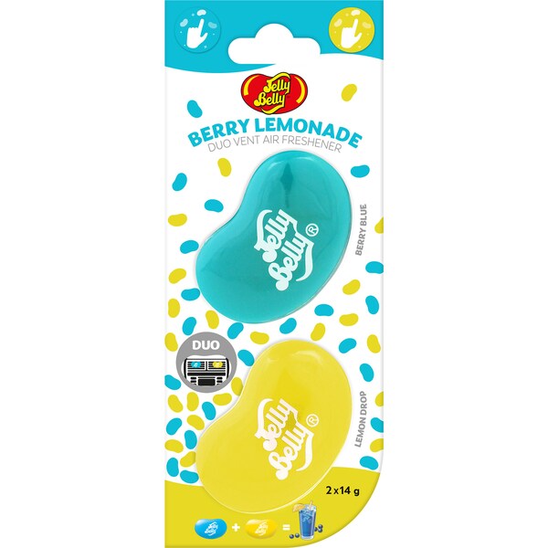 Jelly Belly Air Freshener Duo Berry Lemonade 2 pack