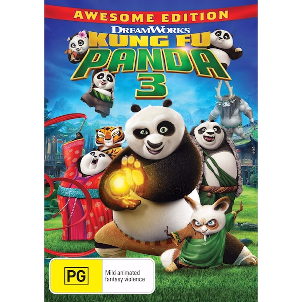 Kung Fu Panda 3 Dvd Each